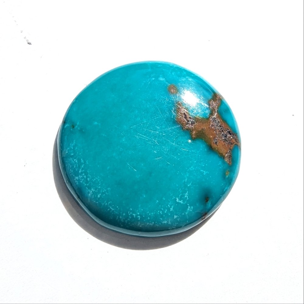 Turquoise Stone Cabochon Cut & Polished 3.38 grams Sleeping Beauty